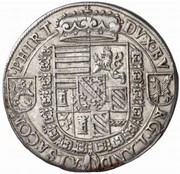 1 Thaler - Ferdinand II of Tyrol, Austria, 1584-1595 reverse image