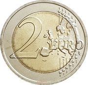 2 Euros Financial Literacy, Latvia, 2022 reverse image