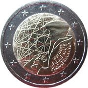 2 Euros Erasmus Programme obverse image