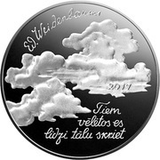 2½ Euros Eduards Veidenbaums (coin A) obverse image