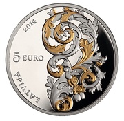 5 Euro Baroque of Courland obverse image