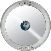 5 Euros Zeme obverse image