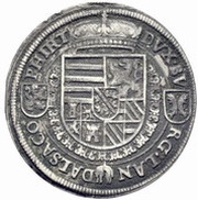 1 Thaler - Ferdinand II of Tyrol, Austria, 1584-1595 reverse image