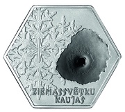 5 Euros Christmas battles, Latvia, 2016 reverse image