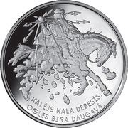 5 Euros Smith forges in the sky obverse image
