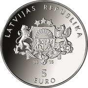 5 Euro My Latvia obverse image