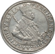 1 Thaler - Ferdinand II of Tyrol obverse image