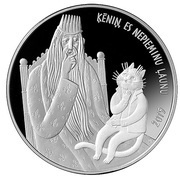 5 Euro Cat's Mill, Latvia, 2019 reverse image