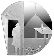 5 Euro Niklāvs Strunke, Latvia, 2019 reverse image