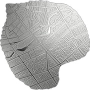5 Euros Linden leaf; Silver, Latvia, 2020 reverse image