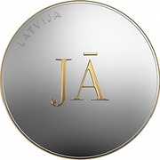 5 Euro Marriage JĀ and JĀ obverse image