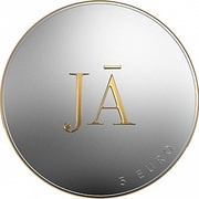 5 Euro Marriage JĀ and JĀ, Latvia, 2021 reverse image