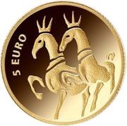 5 Euro The Golden Horses obverse image
