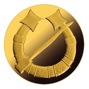 20 Euros Gold Brooches. The Horseshoe Fibula reverse image