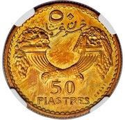 50 Ghirshā / Piastres Essai reverse image