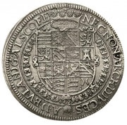1 Thaler - Rudolf II, Austria, 1603-1605 reverse image