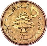 5 Qirush / Piastres obverse image