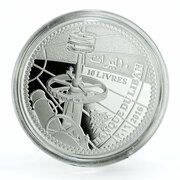 10 Līrāt / Livres AUB - Lee Observatory obverse image