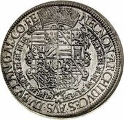 1 Thaler - Rudolf II, Austria, 1608-1609 reverse image