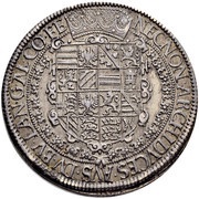 1 Thaler - Rudolf II, Austria, 1609-1613 reverse image