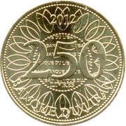 250 Līrah / Livres "Lucky Coin" reverse image