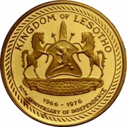 50 Maloti - Moshoeshoe II Independence obverse image