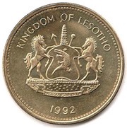2 Lisente - Letsie III Magnetic obverse image