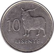 10 Lisente - Letsie III reverse image