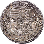 1 Thaler - Maximilian III, Austria, 1614 reverse image