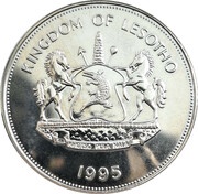 1 Loti United Nations obverse image