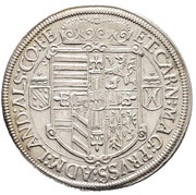 1 Thaler - Maximilian III, Austria, 1617-1618 reverse image