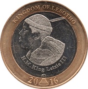 5 Maloti - Letsie III Independence obverse image