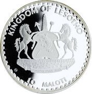 10 Maloti - Moshoeshoe II obverse image