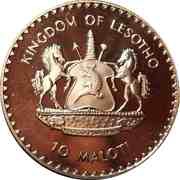 10 Maloti - Moshoeshoe II George Washington obverse image