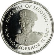 15 Maloti - Moshoeshoe II Independence obverse image