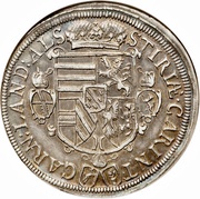1 Thaler - Leopold V, Austria, 1620 reverse image