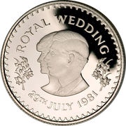 250 Maloti - Moshoeshoe II Royal Wedding reverse image