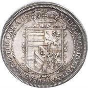 1 Thaler - Leopold V, Austria, 1621-1624 reverse image