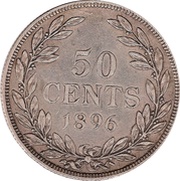 50 Cents reverse image