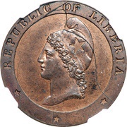 1 Cent Pattern obverse image