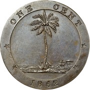 1 Cent Pattern reverse image