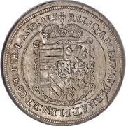 1 Thaler - Leopold V, Austria, 1622 reverse image