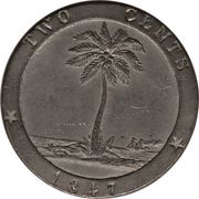 2 Cents Pattern reverse image