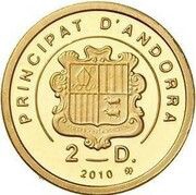 2 Diners Pope John Paul II obverse image