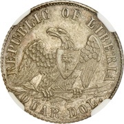 ¼ Dollar Pattern obverse image