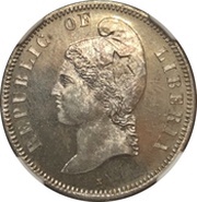 ¼ Dollar Pattern obverse image