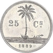 ¼ Dollar Pattern reverse image