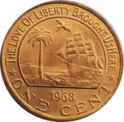 1 Cent reverse image