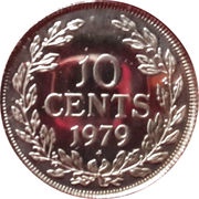 10 Cents O.A.U. Meeting July 1979, Liberia, 1979 reverse image