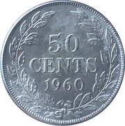 50 Cents reverse image